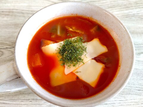 【減塩】カラフル野菜スープ